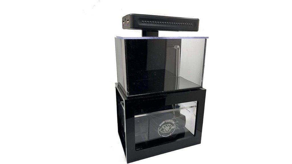 compact marine fish tank