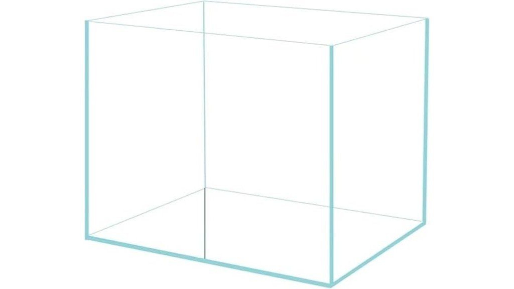 compact rimless glass aquarium
