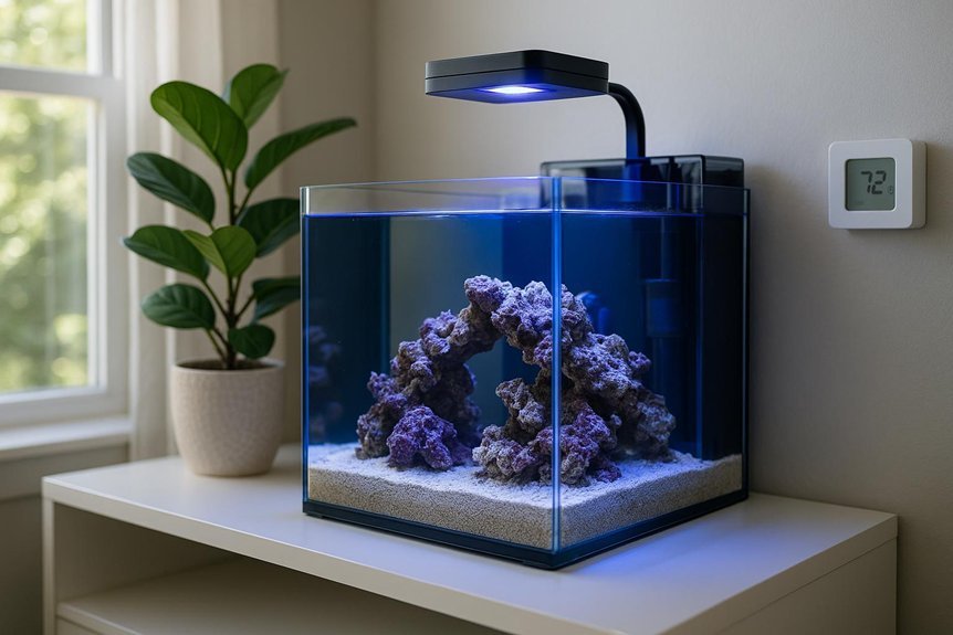 proper tank size location