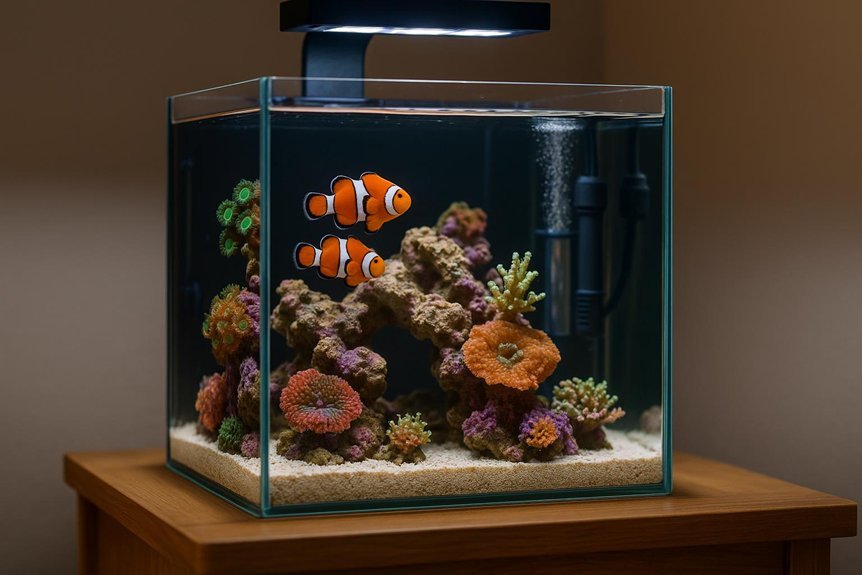 setting up nano reef