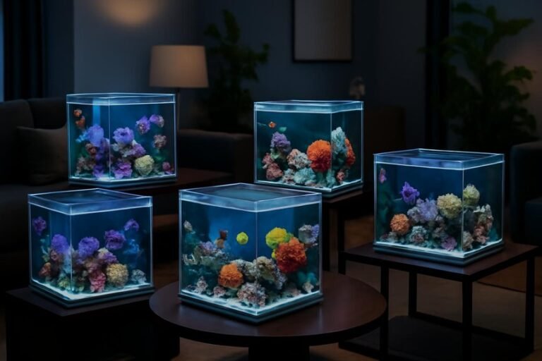 stylish nano reef tanks