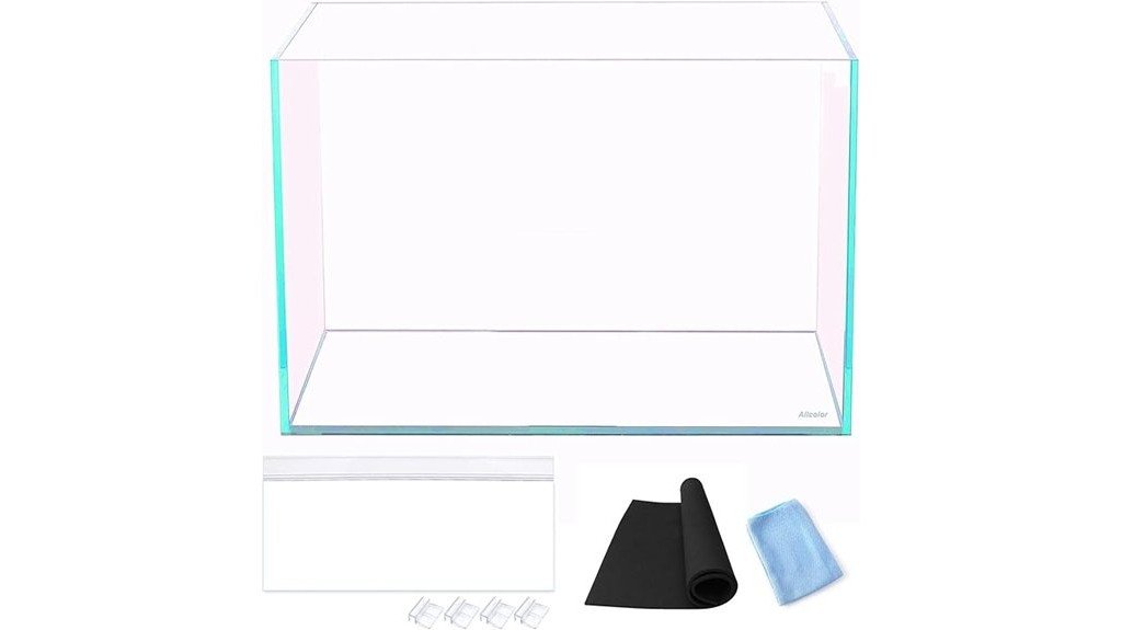 ultra clear rimless aquarium